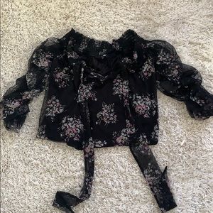 Fashionnova ruffle top